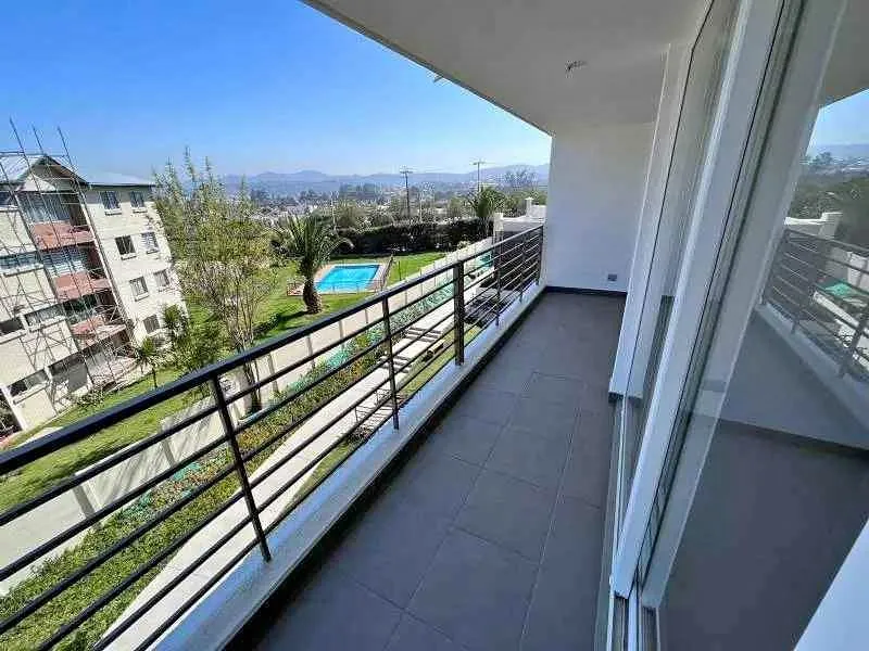 Departamento 2D 2B  1E, $390.000 Villa Alemana